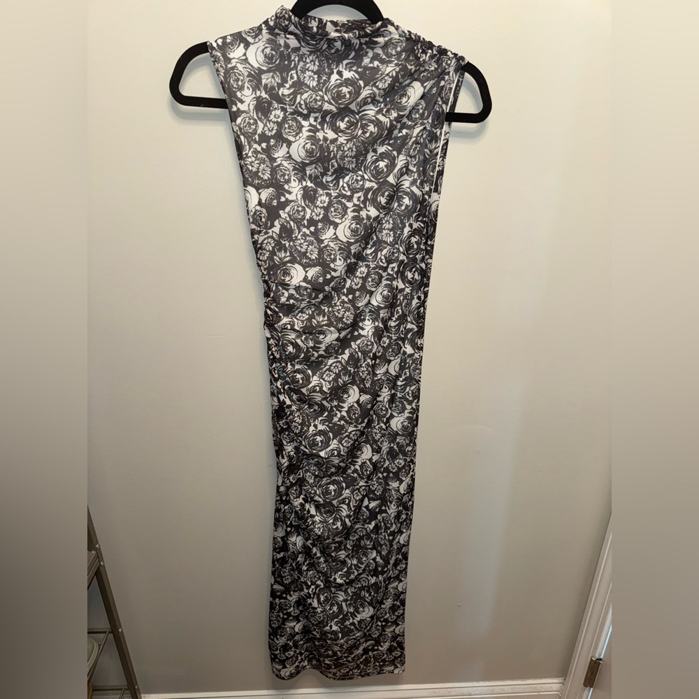 NWT Betsey Johnson Midi Bodycon Sleeveless Dress